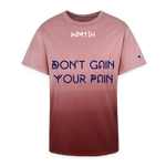 Champion Dip Dye T-shirt - maroon ombre