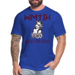 Unisex Jersey T-Shirt by Bella + Canvas - royal blue