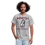 Unisex Jersey T-Shirt by Bella + Canvas - heather gray