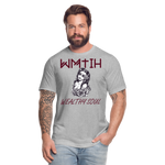 Unisex Jersey T-Shirt by Bella + Canvas - heather gray
