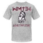Unisex Jersey T-Shirt by Bella + Canvas - heather gray