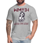 Unisex Jersey T-Shirt by Bella + Canvas - heather gray