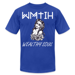 Unisex Jersey T-Shirt by Bella + Canvas - royal blue