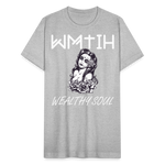 Unisex Jersey T-Shirt by Bella + Canvas - heather gray