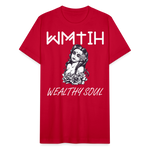 Unisex Jersey T-Shirt by Bella + Canvas - red