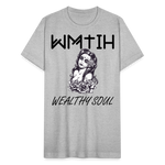 Unisex Jersey T-Shirt by Bella + Canvas - heather gray