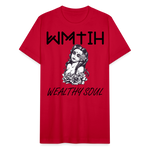Unisex Jersey T-Shirt by Bella + Canvas - red