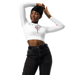 Wealthy Soul Recycled long-sleeve crop top