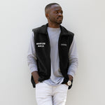 Men’s Wealthy Soul (Worth More Than I Have) Columbia fleece vest