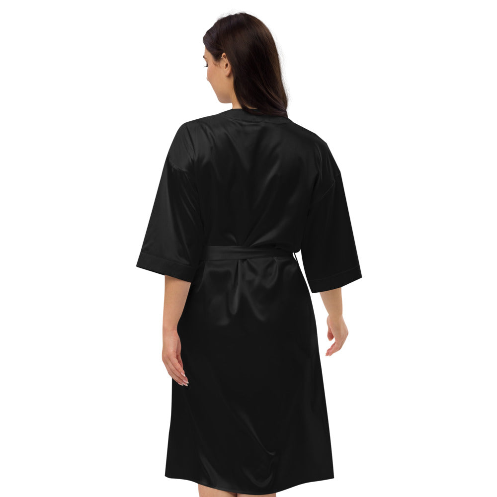 Worth More Than You Have Satin robe