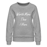 Women’s Premium Sweatshirt - heather grey