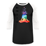 Worth More Than I Have Baseball T-Shirt - black/white