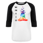 Worth More Than I Have Baseball T-Shirt - white/black