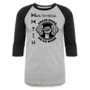 Wealthy Soul Baseball T-Shirt - heather gray/black