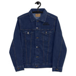 Worth More Than I Have Unisex denim jacket