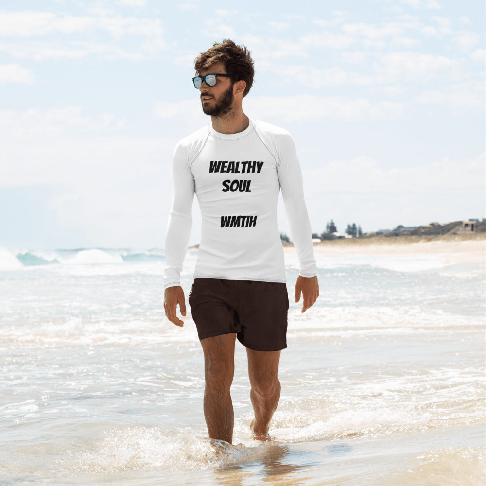 Men's Wealthy Soul (Worth More Than I Have) Rash Guard