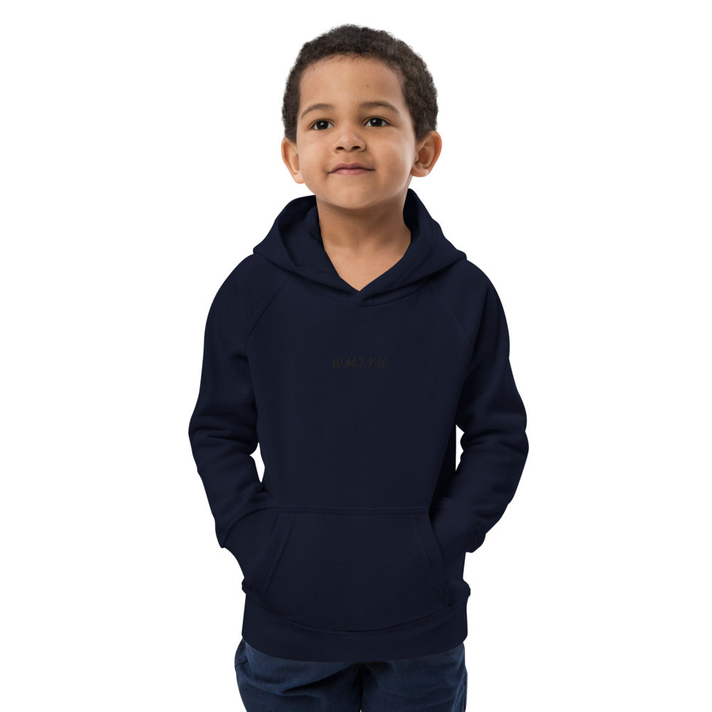 Worth More Than You Have Kids eco hoodie