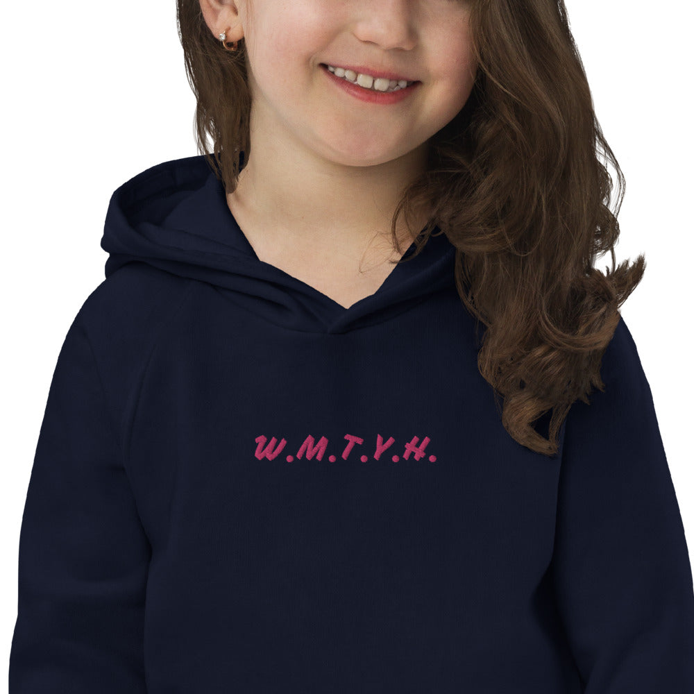 Worth More Than You Have Kids eco hoodie