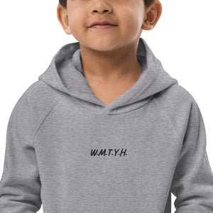 Worth More Than You Have Kids eco hoodie