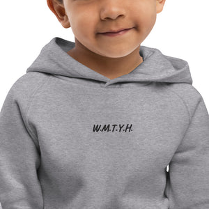 Worth More Than You Have Kids eco hoodie