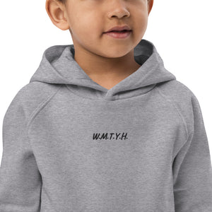 Worth More Than You Have Kids eco hoodie