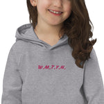 Worth More Than You Have Kids eco hoodie