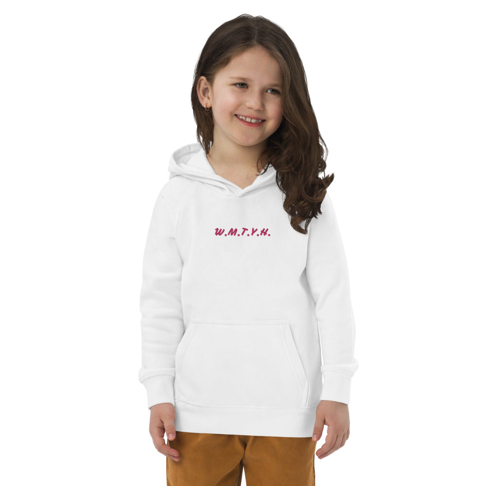 Worth More Than You Have Kids eco hoodie