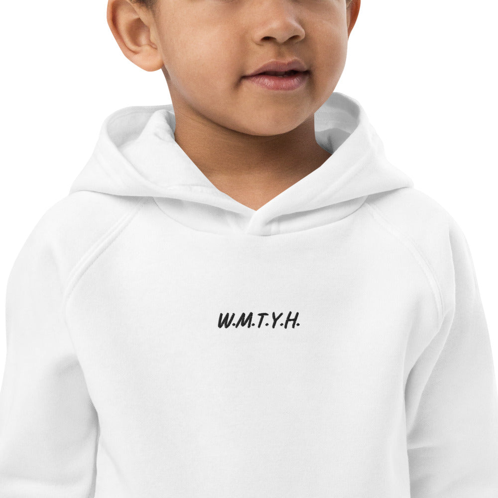 Worth More Than You Have Kids eco hoodie