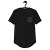 Wealthy Soul Curved Hem T-Shirt