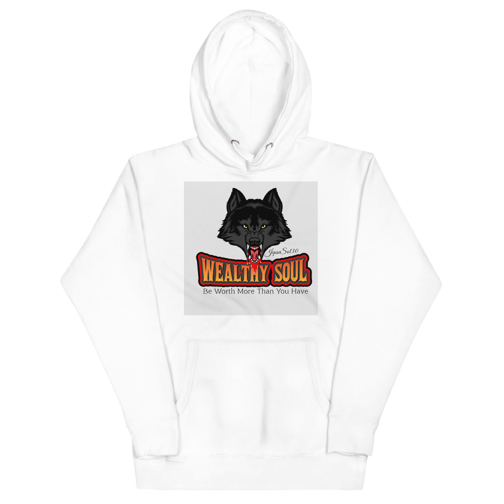 Unisex Wealthy Soul Wolf Hoodie