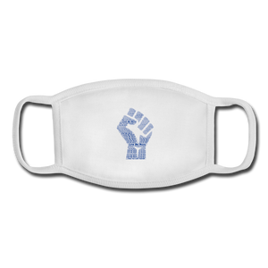 Youth Face Mask - white/white