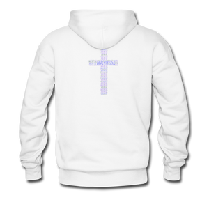 Give Life Not Game Men’s Premium Hoodie - white