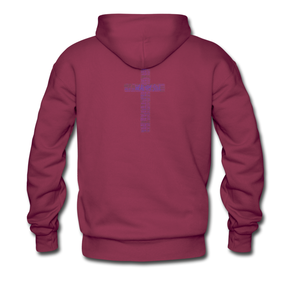 Give Life Not Game Men’s Premium Hoodie - burgundy