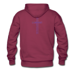 Give Life Not Game Men’s Premium Hoodie - burgundy