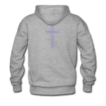 Give Life Not Game Men’s Premium Hoodie - heather gray