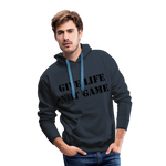 Give Life Not Game Men’s Premium Hoodie - navy