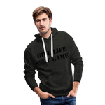 Give Life Not Game Men’s Premium Hoodie - charcoal gray