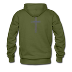 Give Life Not Game Men’s Premium Hoodie - olive green