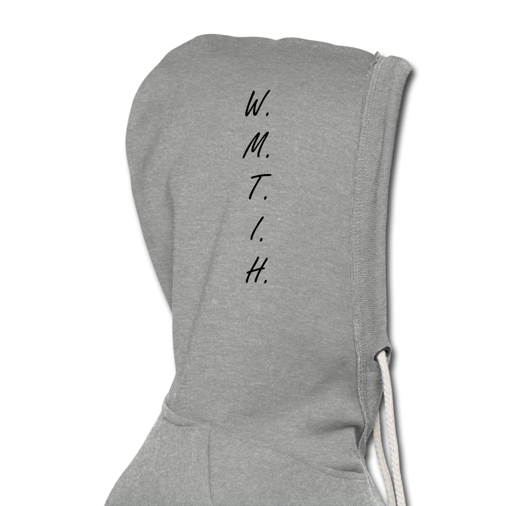 Wealthy Soul Lightweight Terry Hoodie - heather gray