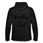 Wealthy Soul Lightweight Terry Hoodie - charcoal gray