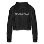 Women's Wealthy Soul Cropped Hoodie - deep heather