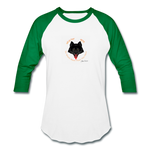 Baseball T-Shirt - white/kelly green