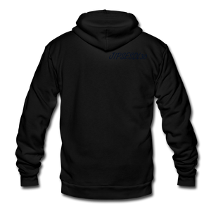 Women's Fleece Zip Hoodie - black