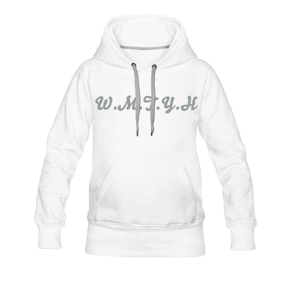 Women’s Wealthy Soul Premium Hoodie - white