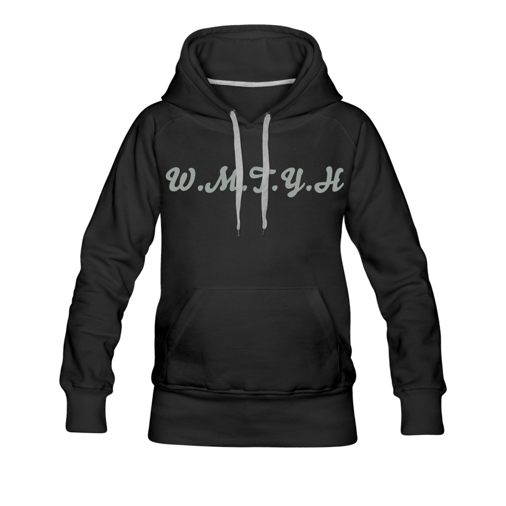 Women’s Wealthy Soul Premium Hoodie - black