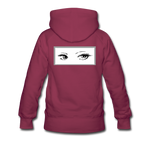 Women’s Wealthy Soul Premium Hoodie - burgundy