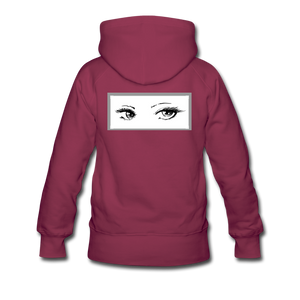 Women’s Wealthy Soul Premium Hoodie - burgundy