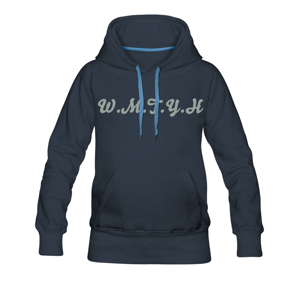 Women’s Wealthy Soul Premium Hoodie - navy