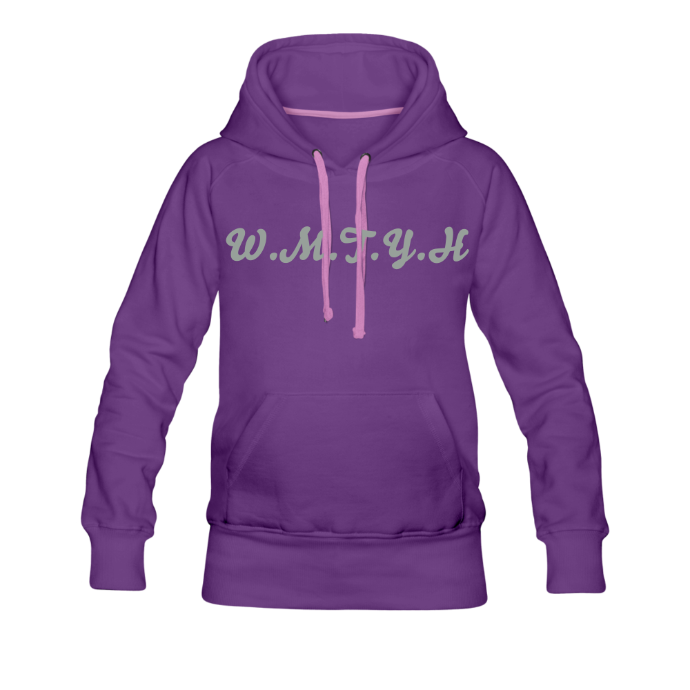 Women’s Wealthy Soul Premium Hoodie - purple