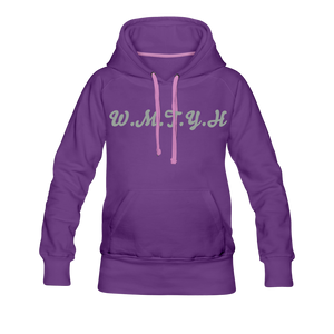 Women’s Wealthy Soul Premium Hoodie - purple